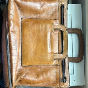 Vintage Del Rio Leather Briefcase